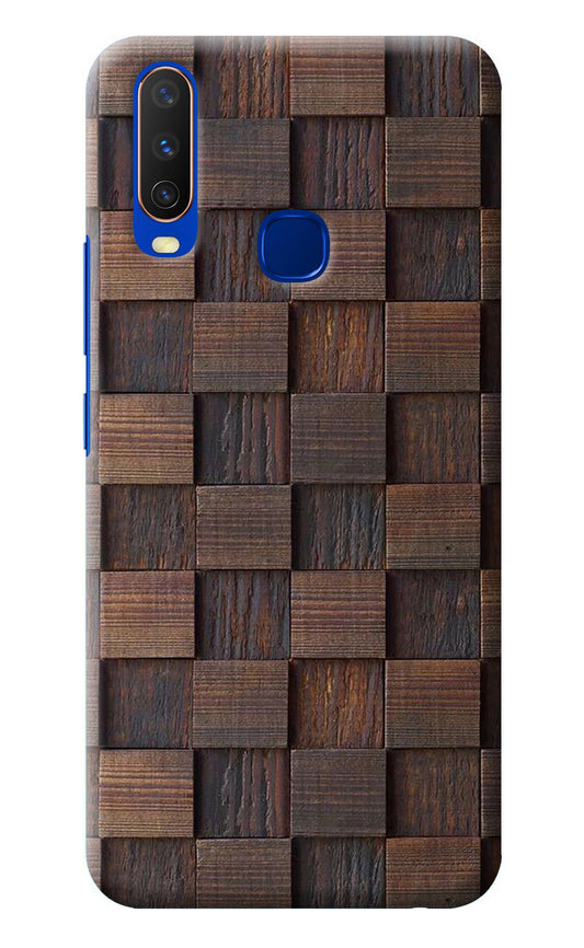 Wooden Cube Design Vivo Y15/Y17 Back Cover