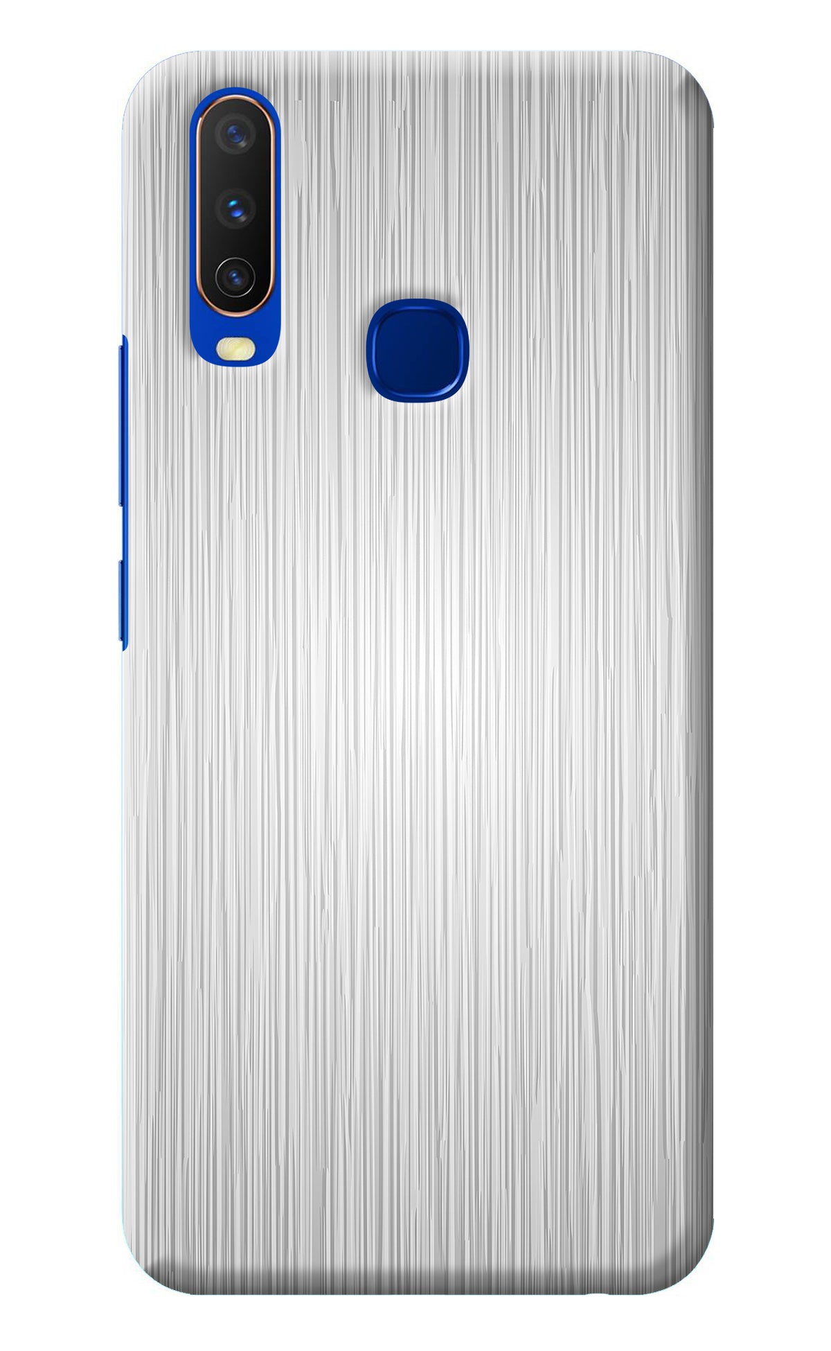 Wooden Grey Texture Vivo Y15/Y17 Back Cover