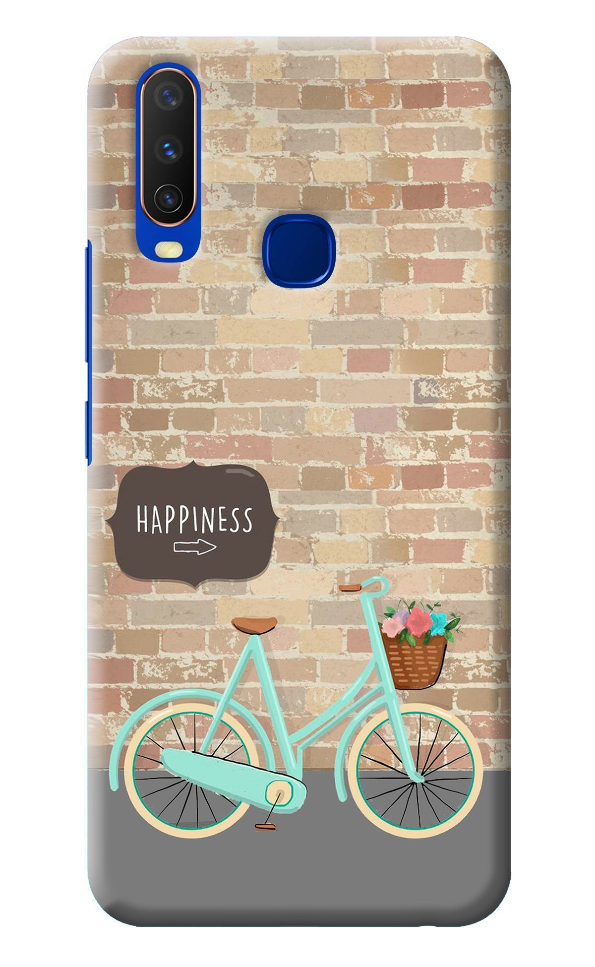 Happiness Artwork Vivo Y15/Y17 Back Cover