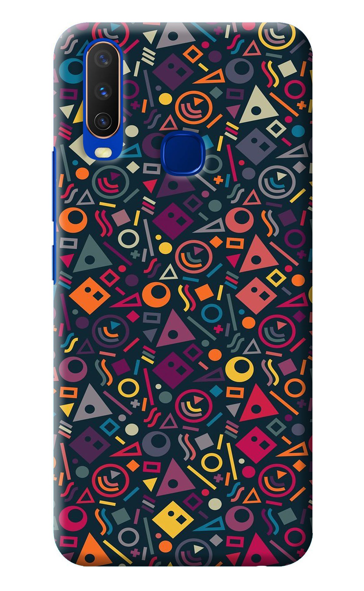 Geometric Abstract Vivo Y15/Y17 Back Cover