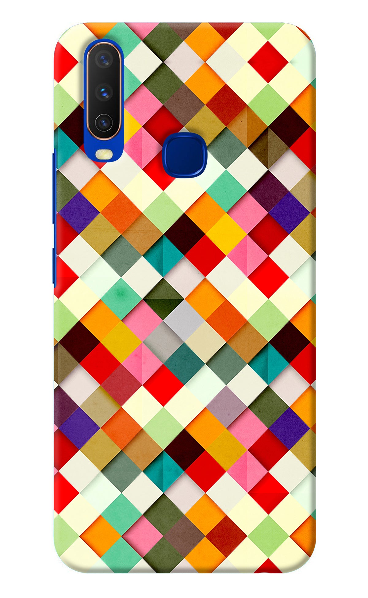 Geometric Abstract Colorful Vivo Y15/Y17 Back Cover