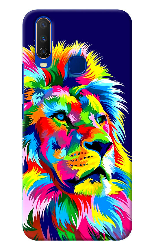 Vector Art Lion Vivo Y15/Y17 Back Cover