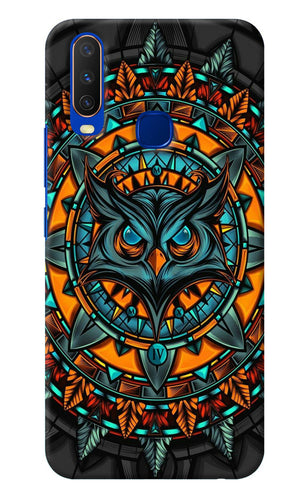 Angry Owl Art Vivo Y15/Y17 Back Cover