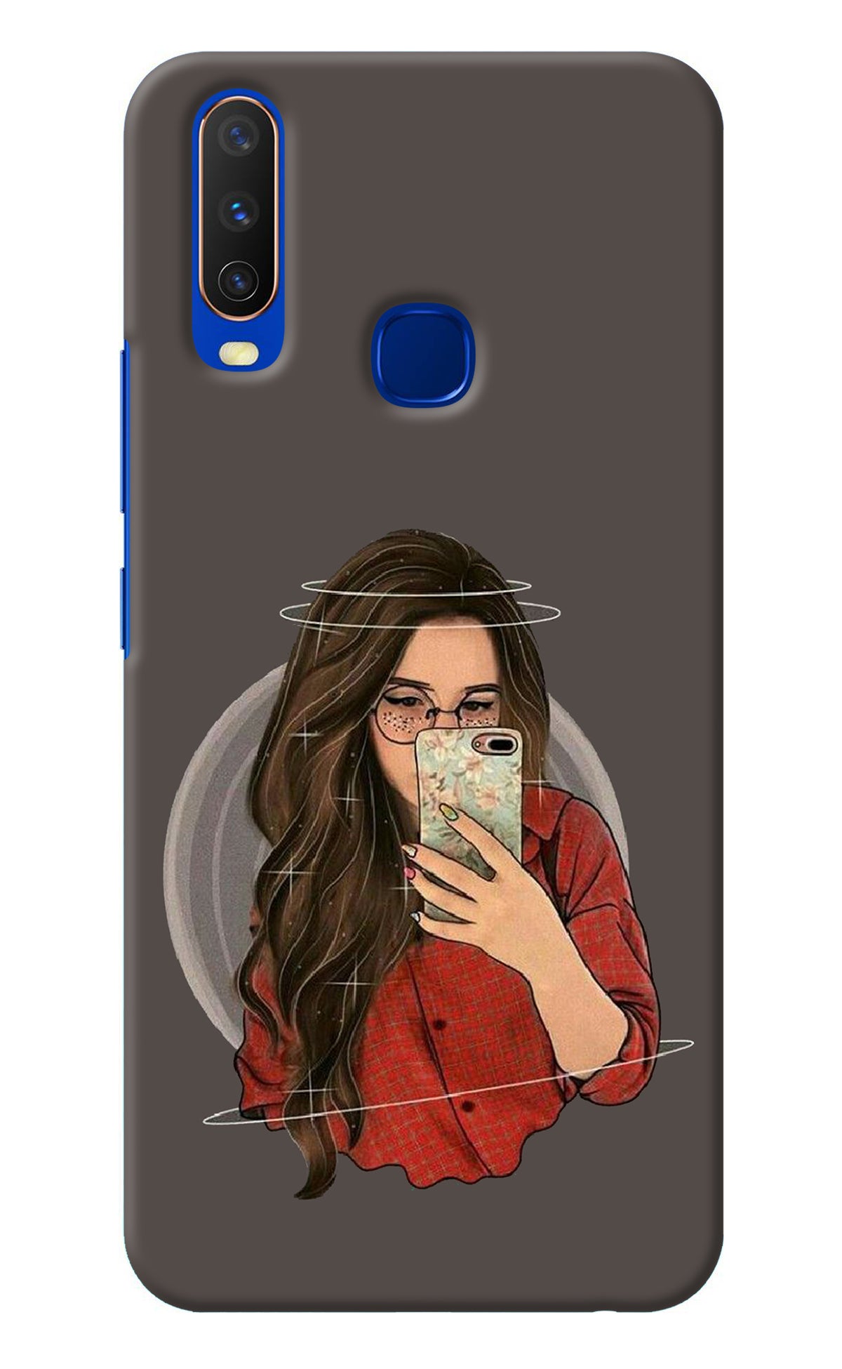 Selfie Queen Vivo Y15/Y17 Back Cover