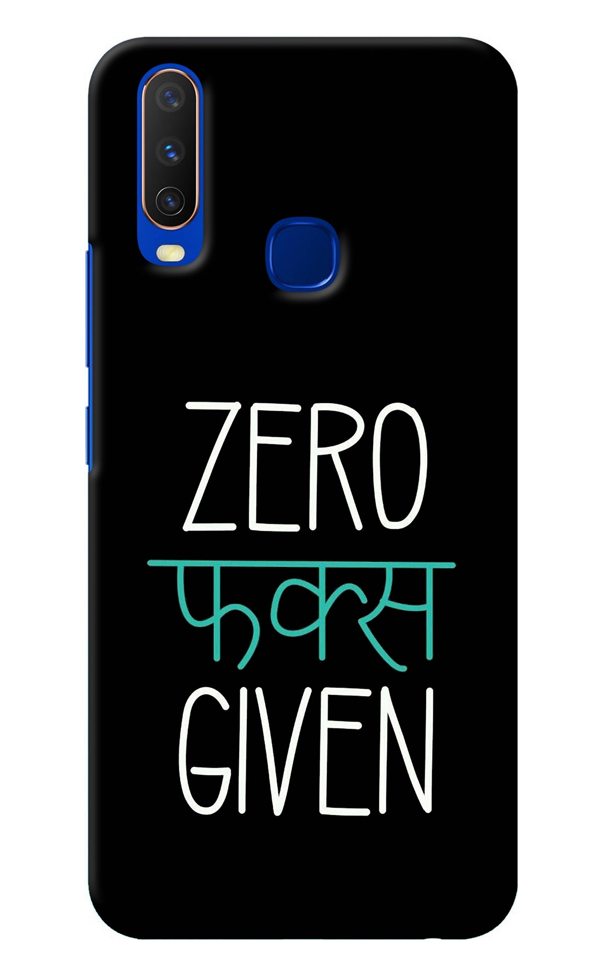 Zero Fucks Given Vivo Y15/Y17 Back Cover