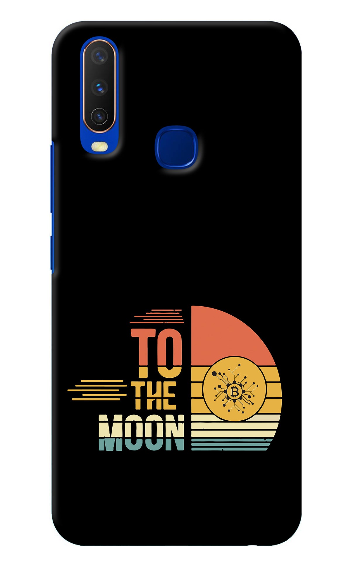 To the Moon Vivo Y15/Y17 Back Cover