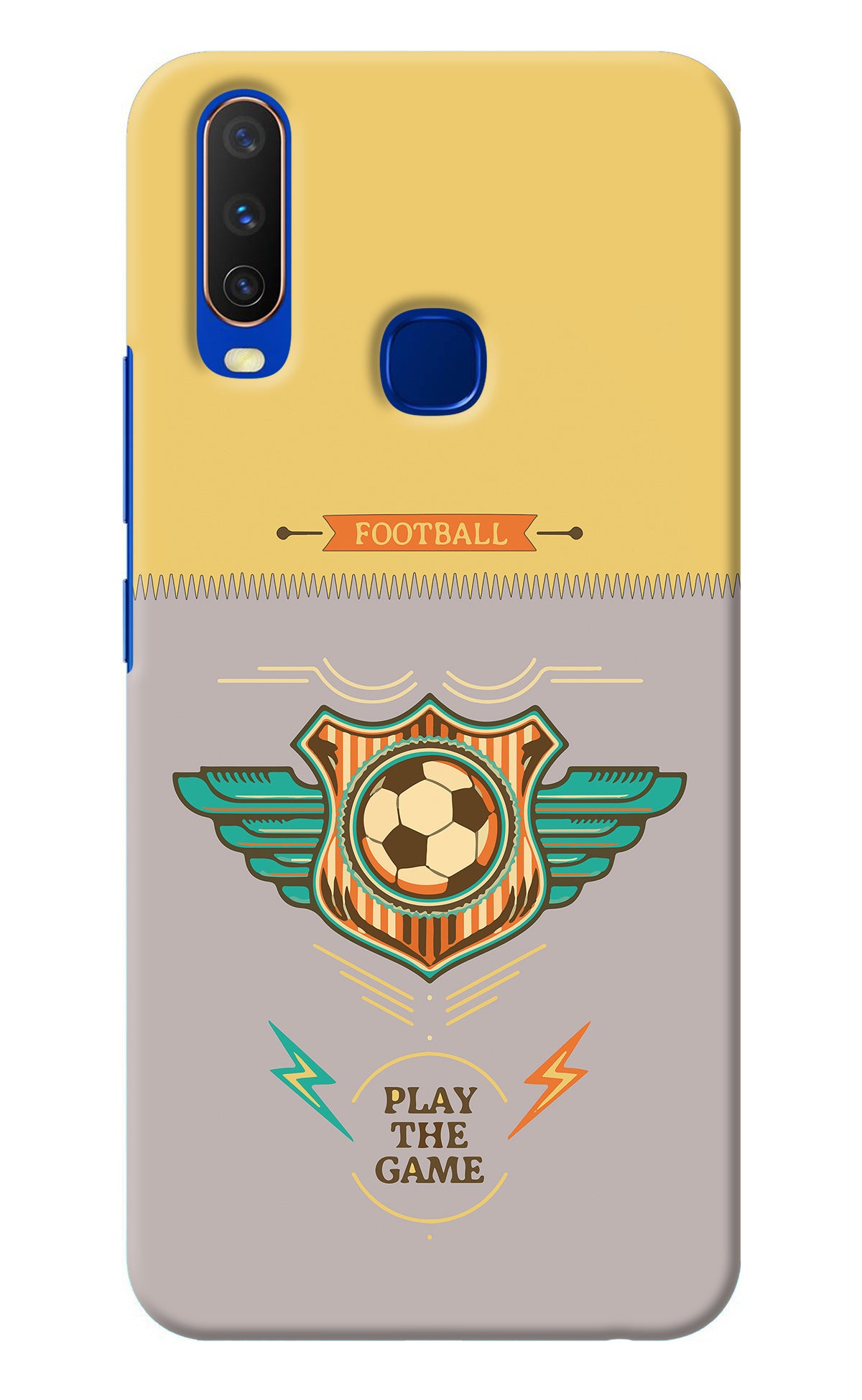 Football Vivo Y15/Y17 Back Cover