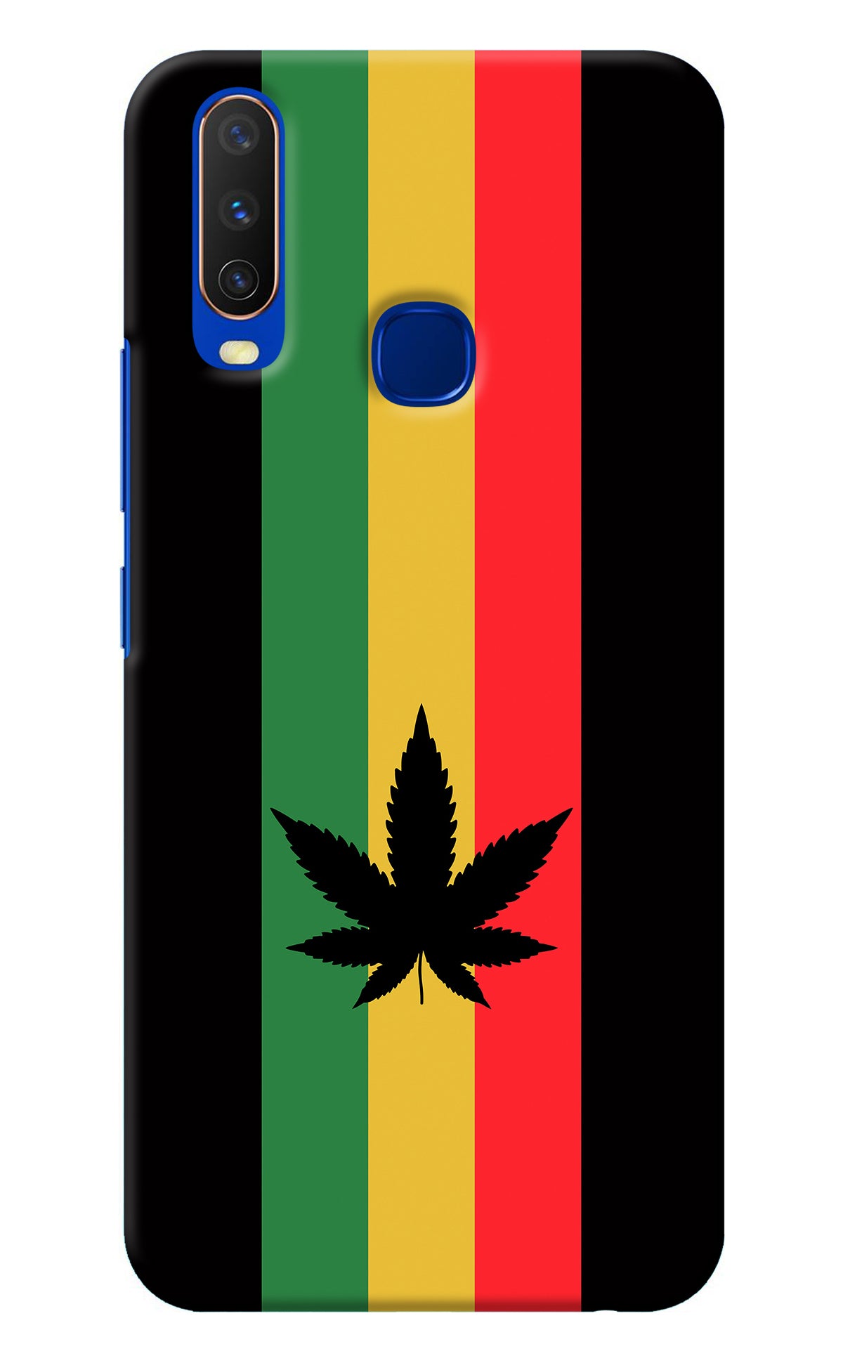 Weed Flag Vivo Y15/Y17 Back Cover