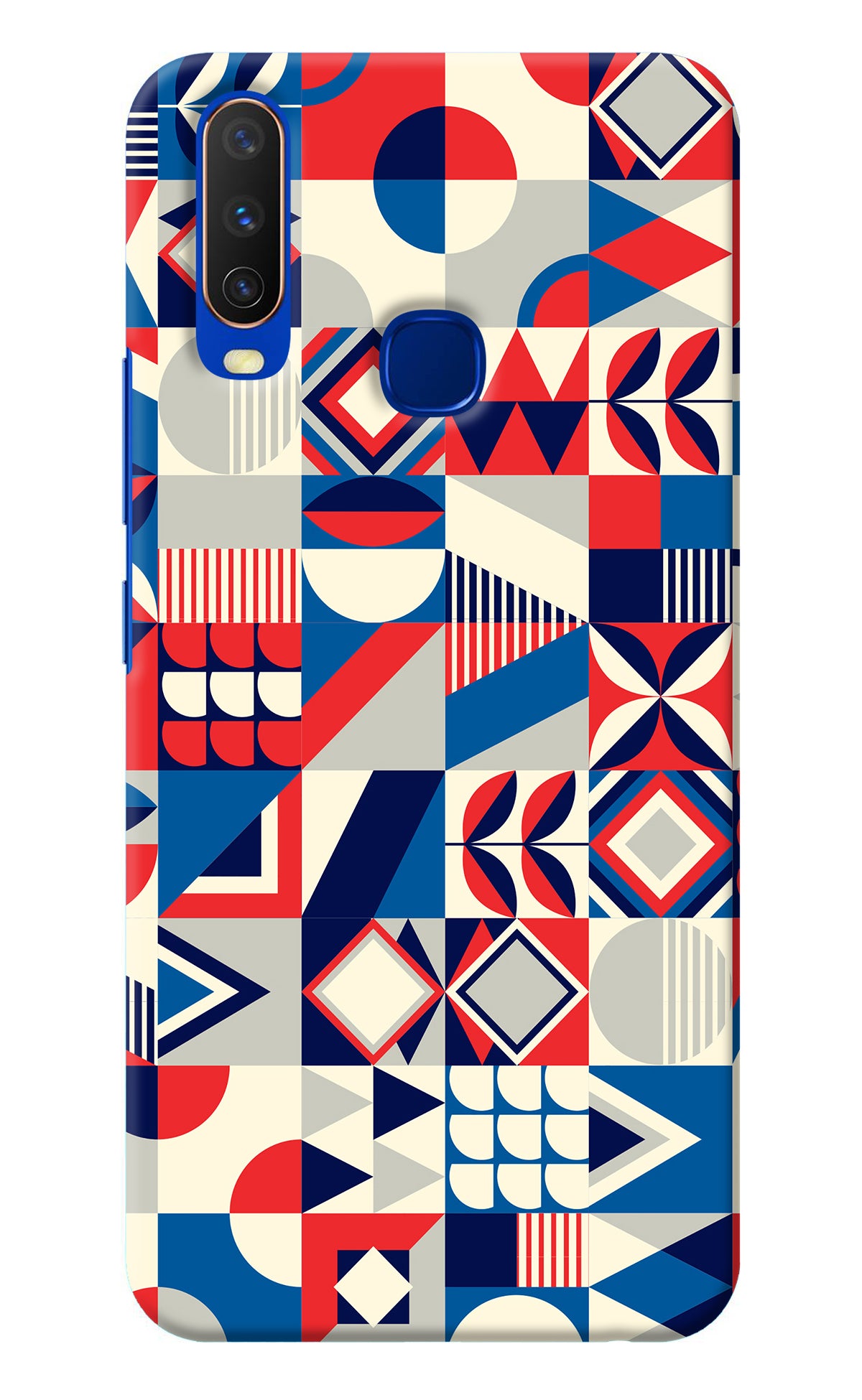 Colorful Pattern Vivo Y15/Y17 Back Cover