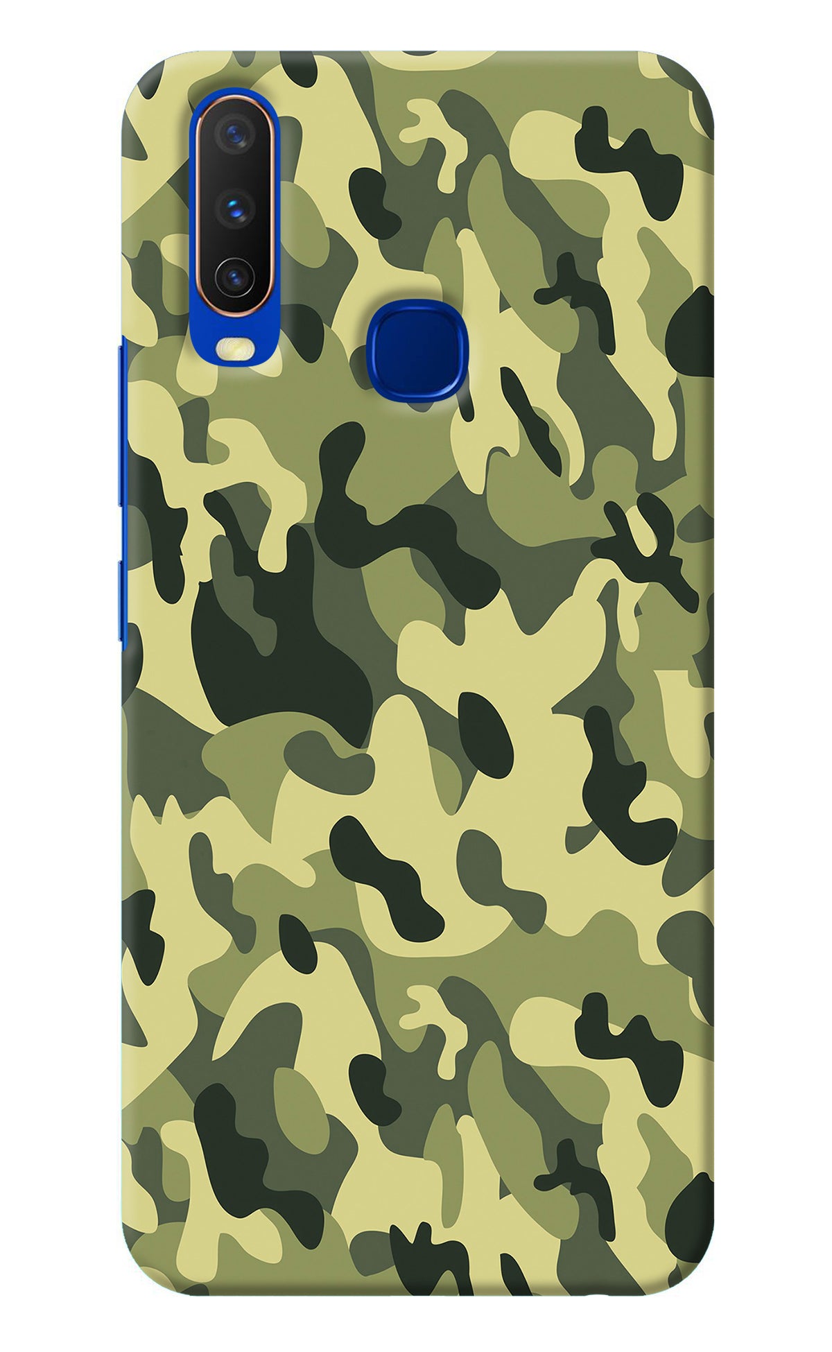 Camouflage Vivo Y15/Y17 Back Cover