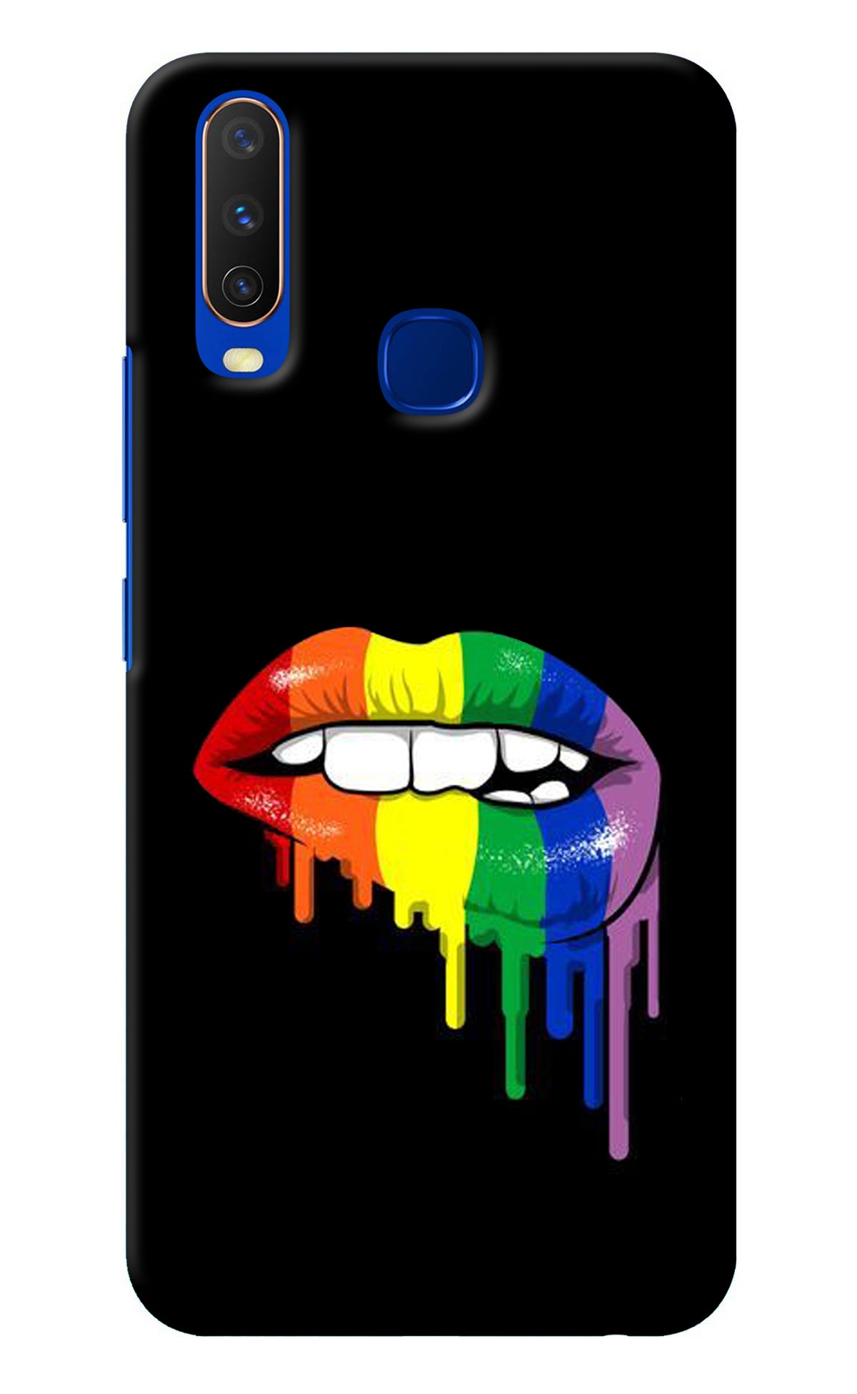 Lips Biting Vivo Y15/Y17 Back Cover