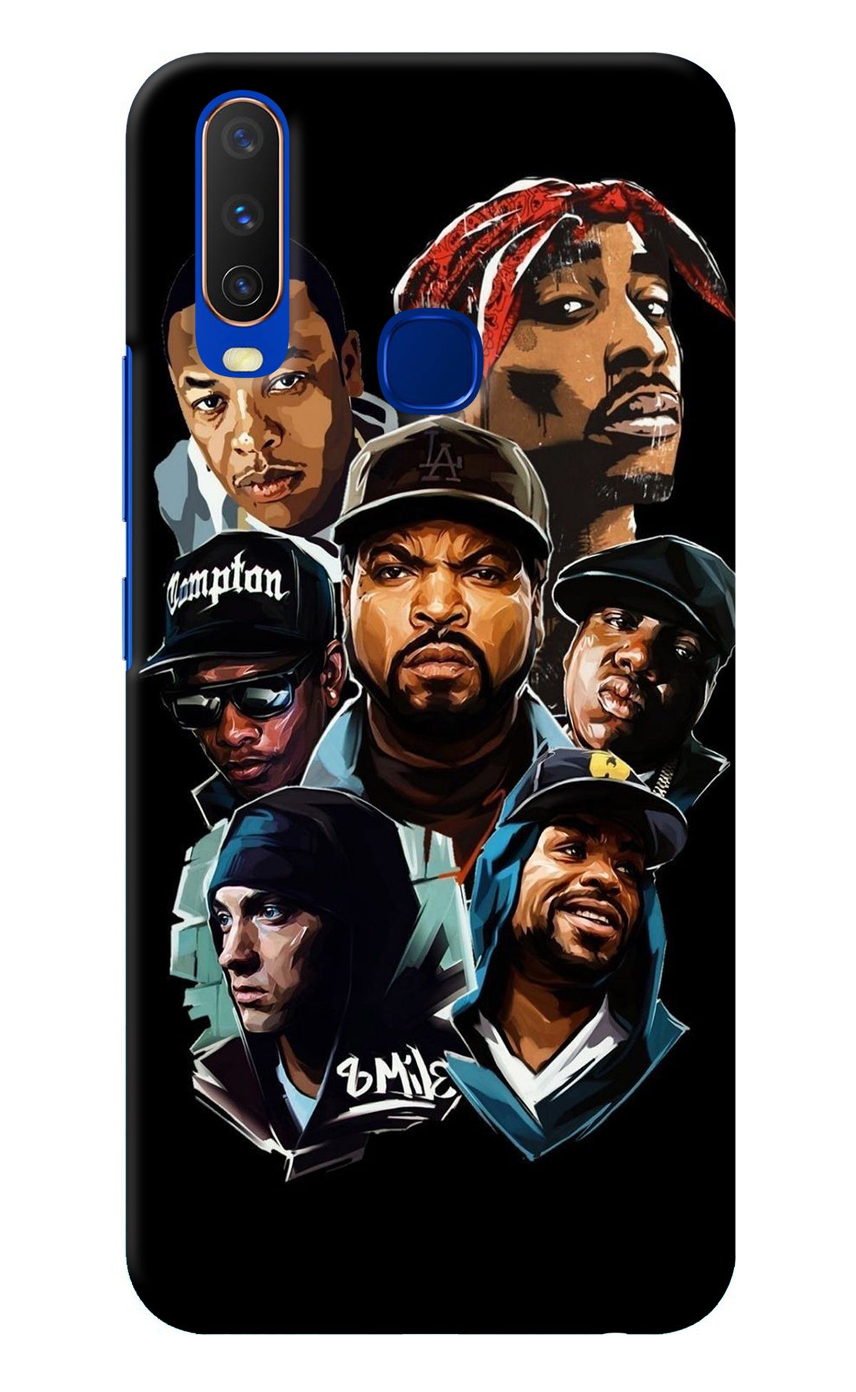 Rappers Vivo Y15/Y17 Back Cover