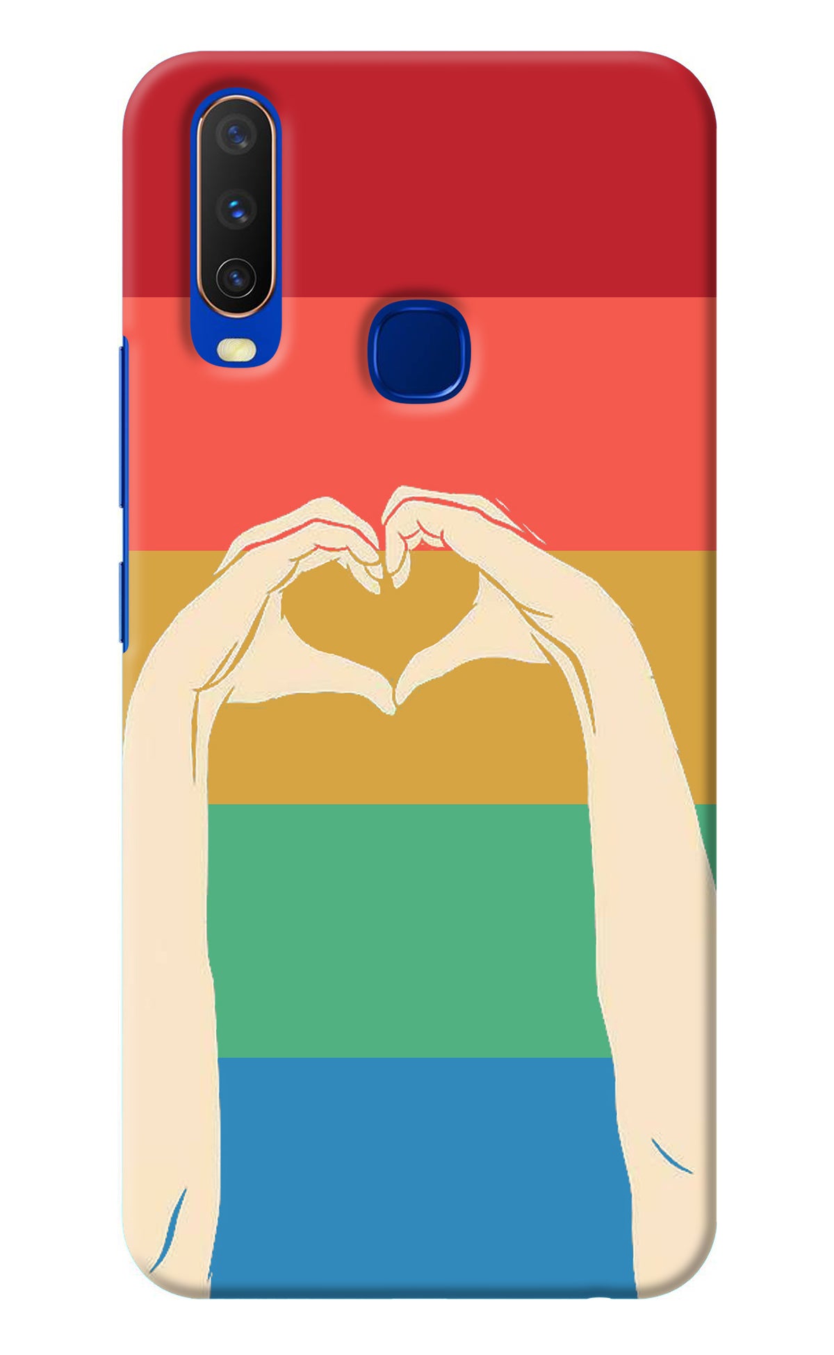 Vintage Love Vivo Y15/Y17 Back Cover