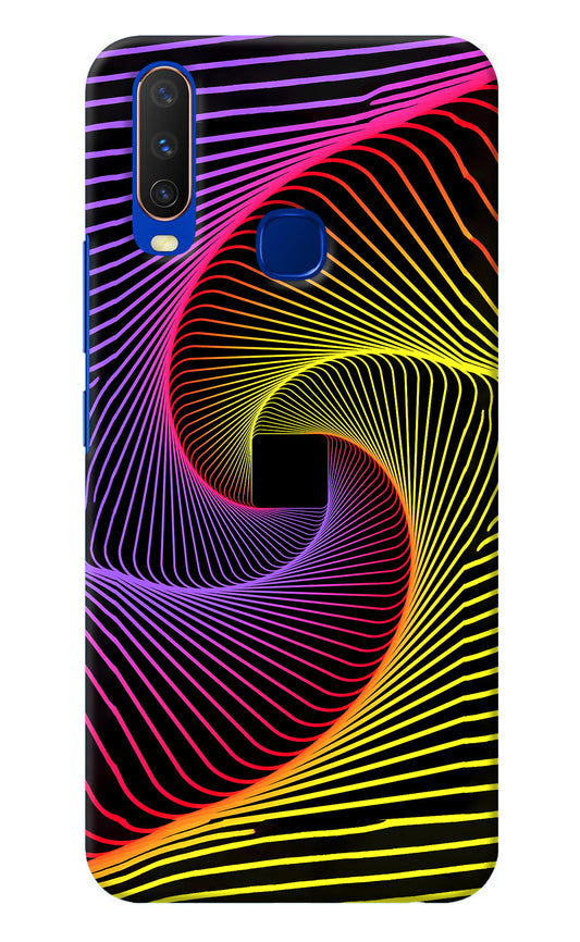 Colorful Strings Vivo Y15/Y17 Back Cover