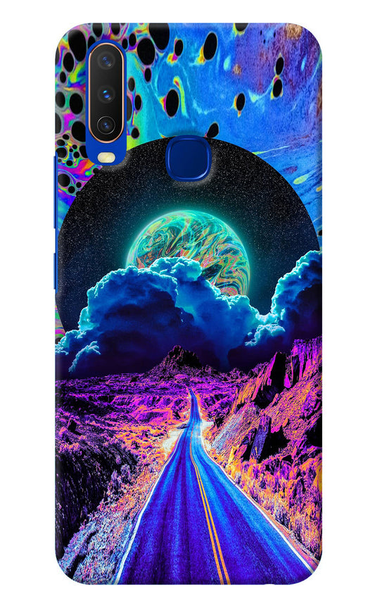 Psychedelic Painting Vivo Y15/Y17 Back Cover