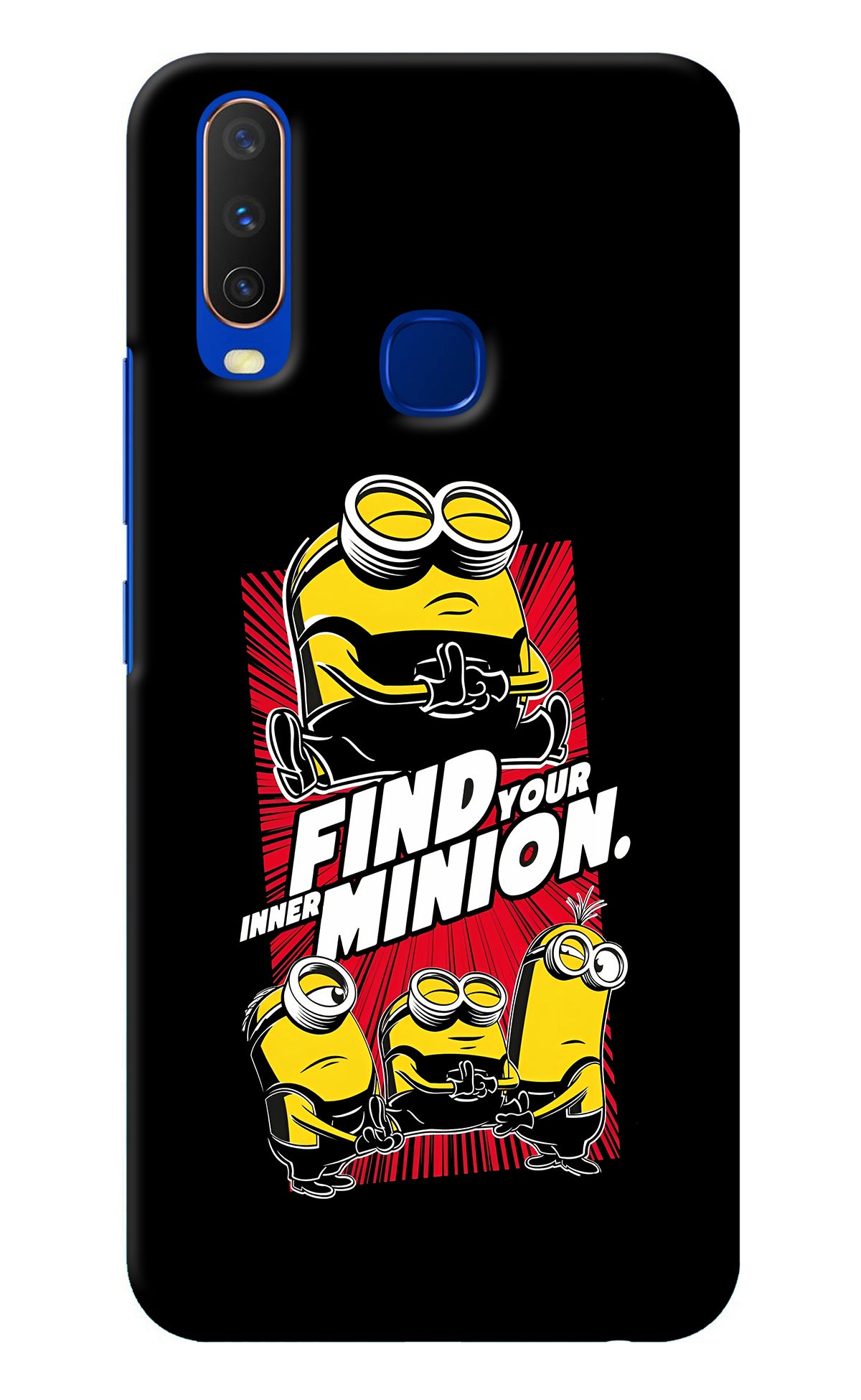 Find your inner Minion Vivo Y15/Y17 Back Cover