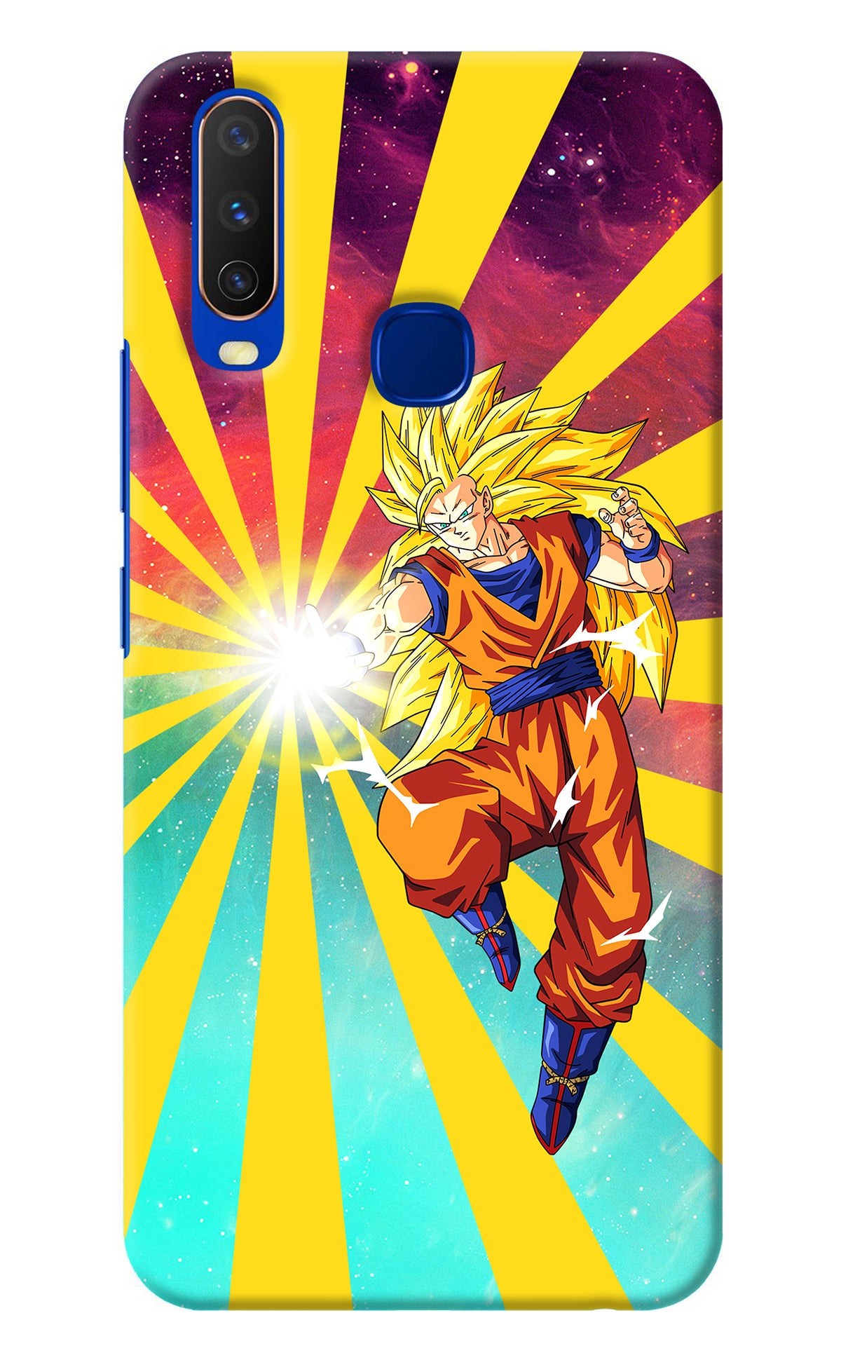 Goku Super Saiyan Vivo Y15/Y17 Back Cover