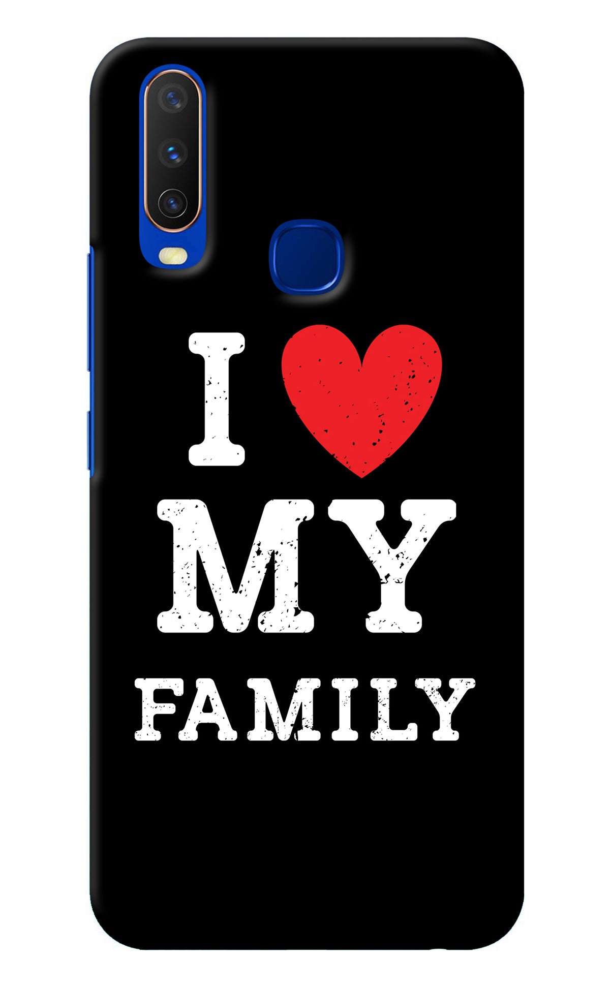 I Love My Family Vivo Y15/Y17 Back Cover