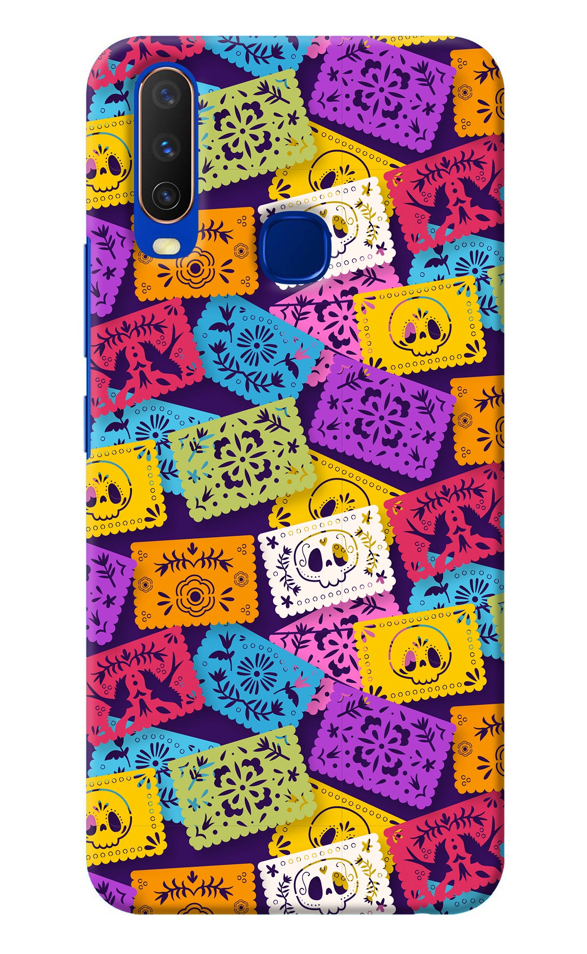 Mexican Pattern Vivo Y15/Y17 Back Cover