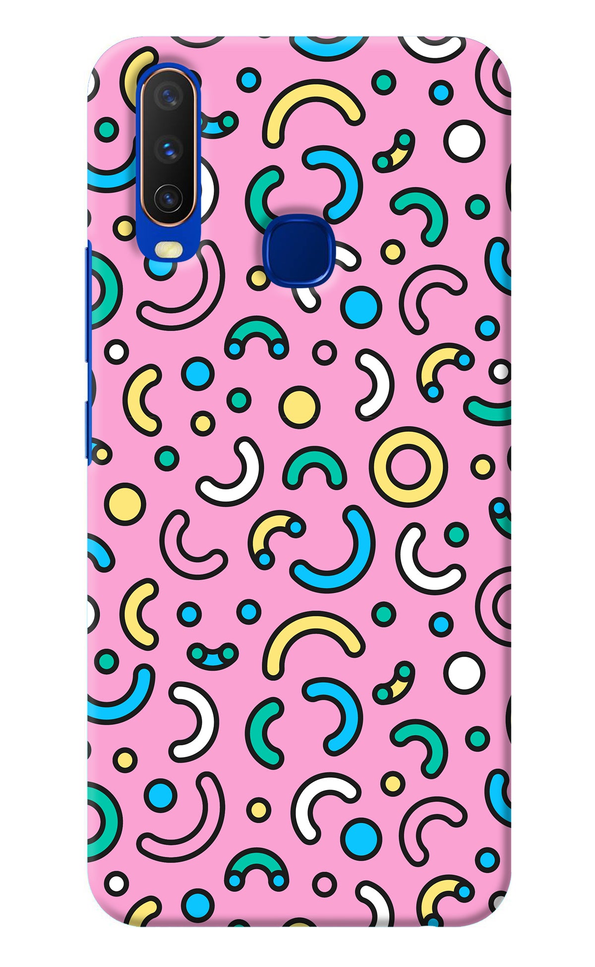 Memphis Design Vivo Y15/Y17 Back Cover