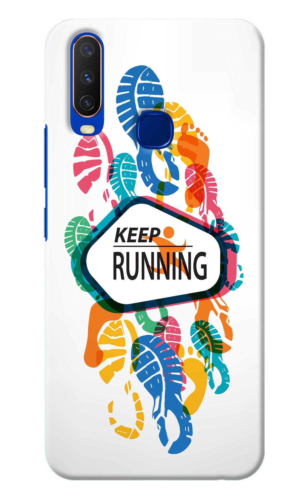 Keep Running Vivo Y15/Y17 Back Cover