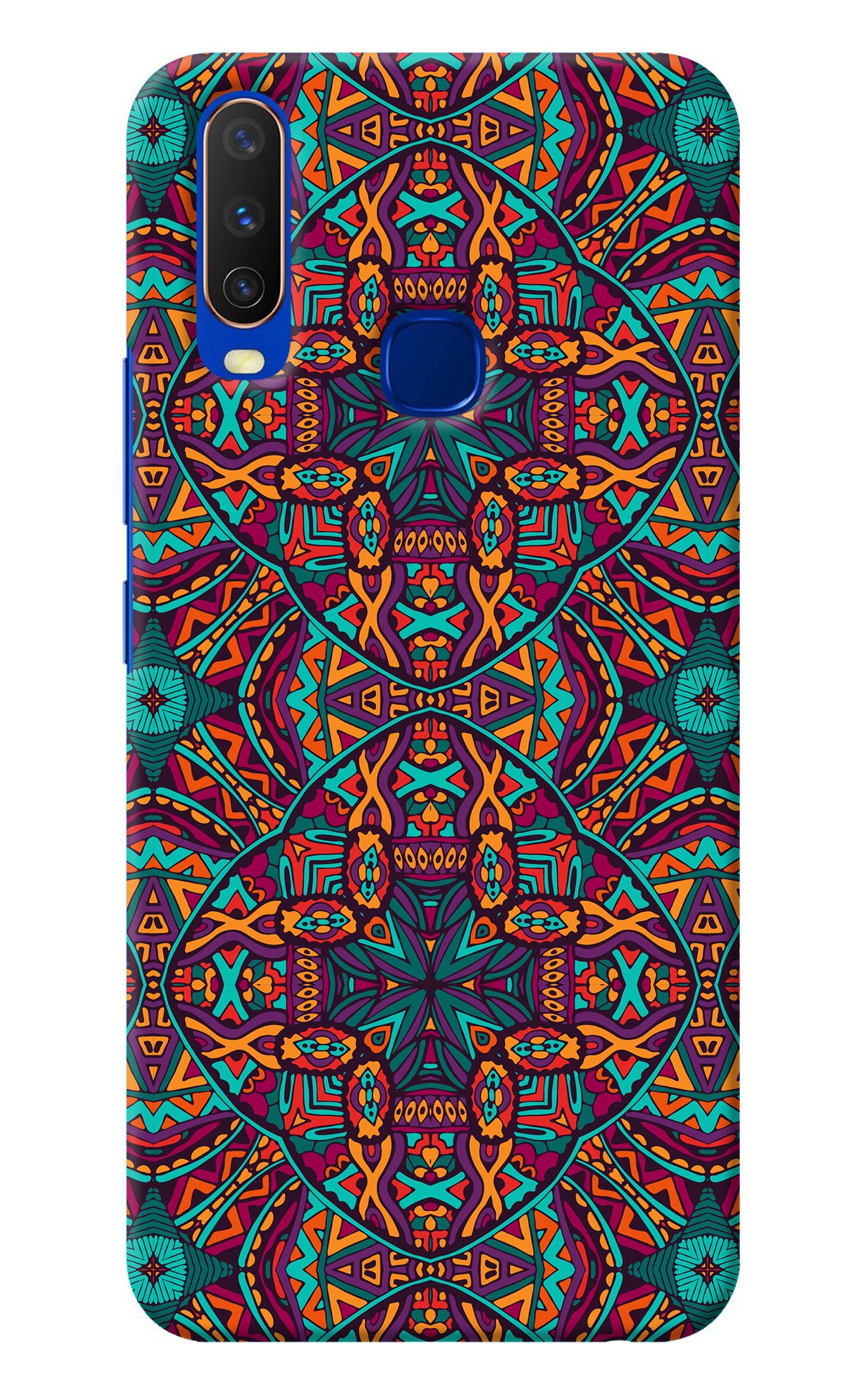 Colour Mandala Vivo Y15/Y17 Back Cover