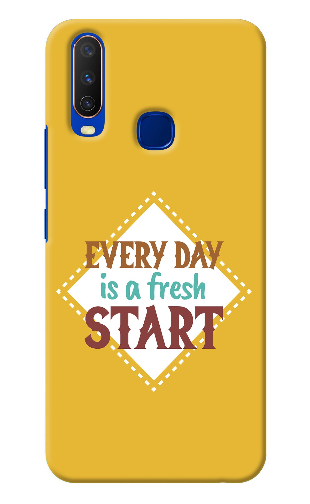 Every day is a Fresh Start Vivo Y15/Y17 Back Cover