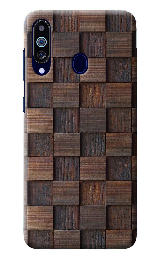 Wooden Cube Design Samsung M40/A60 Back Cover