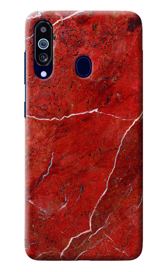 Red Marble Design Samsung M40/A60 Back Cover