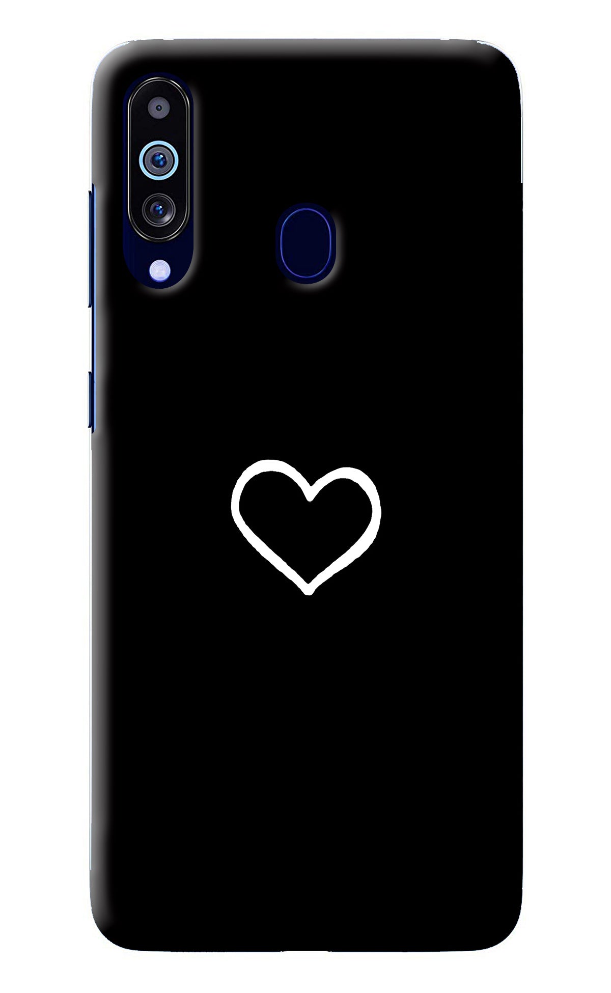 Heart Samsung M40/A60 Back Cover