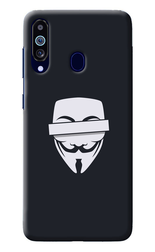 Anonymous Face Samsung M40/A60 Back Cover