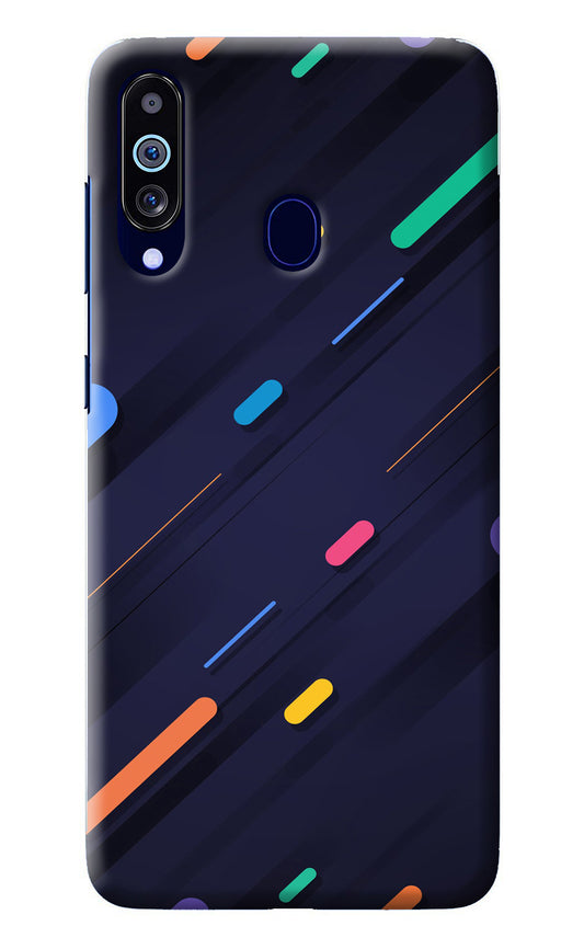 Abstract Design Samsung M40/A60 Back Cover