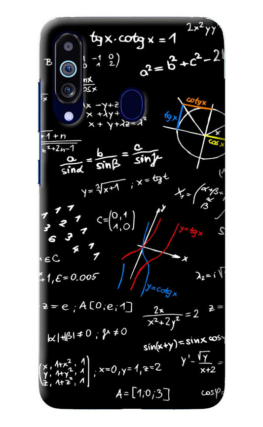 Mathematics Formula Samsung M40/A60 Back Cover
