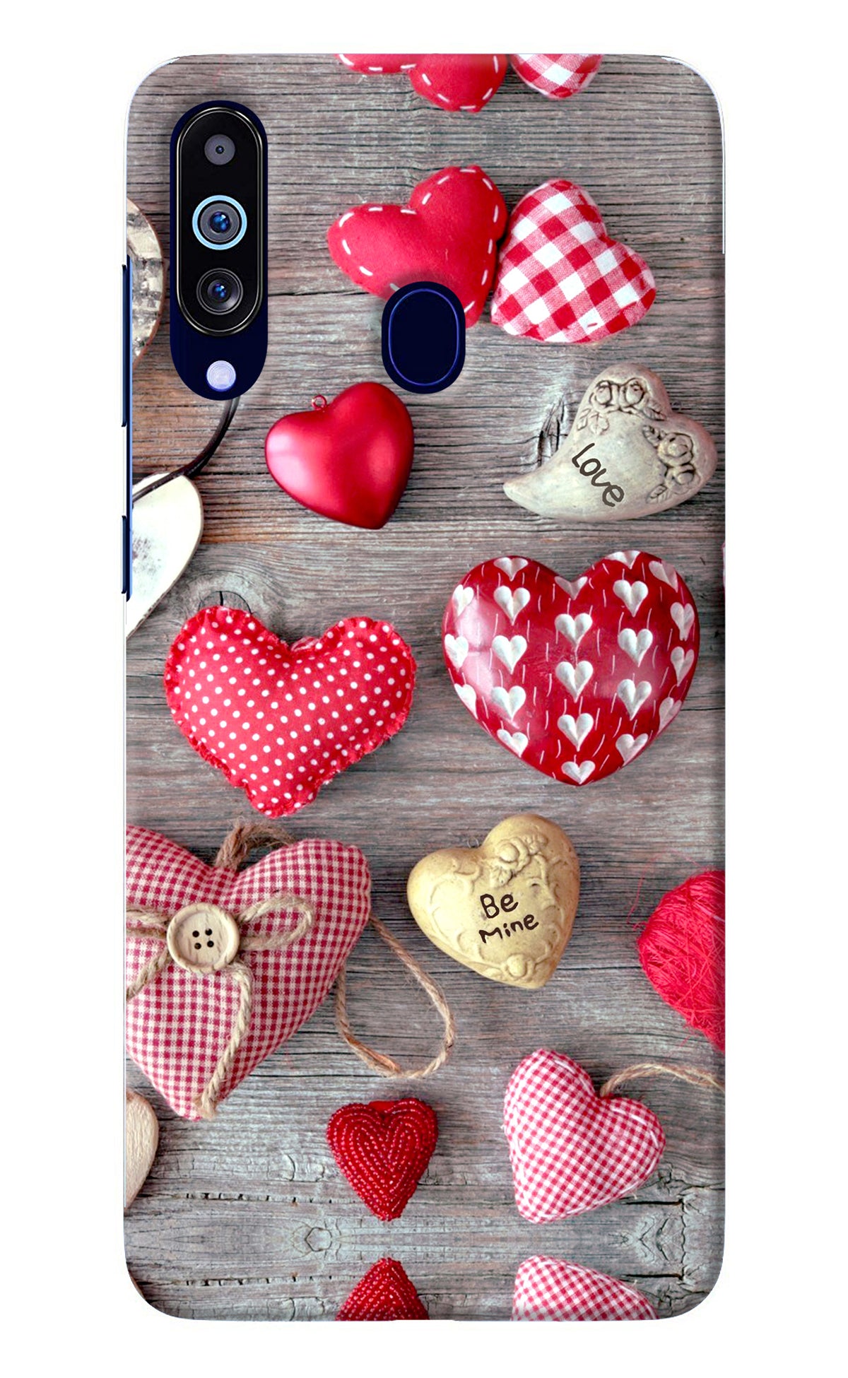 Love Wallpaper Samsung M40/A60 Back Cover