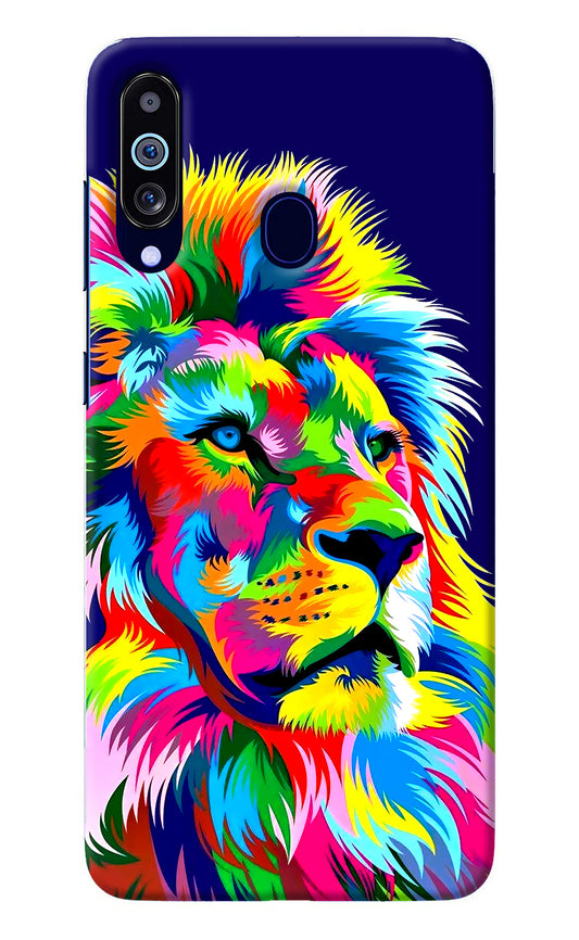 Vector Art Lion Samsung M40/A60 Back Cover