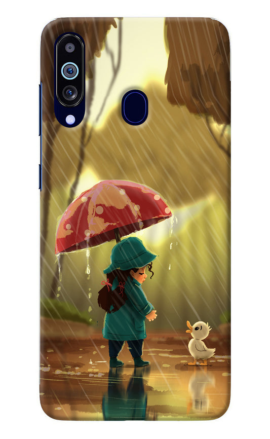 Rainy Day Samsung M40/A60 Back Cover