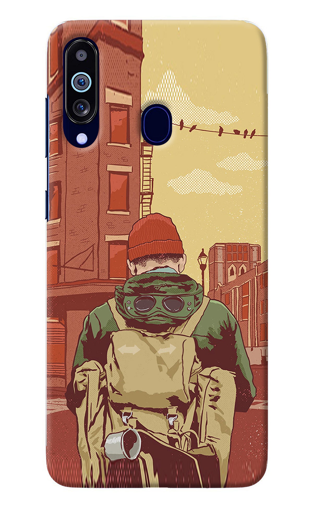 Adventurous Samsung M40/A60 Back Cover