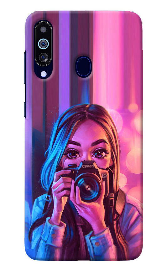 Girl Photographer Samsung M40/A60 Back Cover