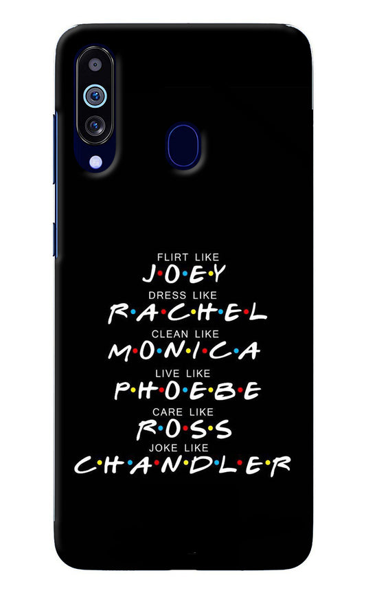 FRIENDS Character Samsung M40/A60 Back Cover