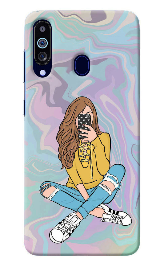 Selfie Girl Samsung M40/A60 Back Cover