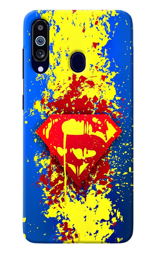 Superman logo Samsung M40/A60 Back Cover
