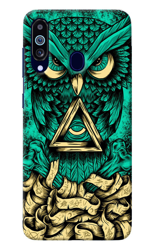 Green Owl Samsung M40/A60 Back Cover