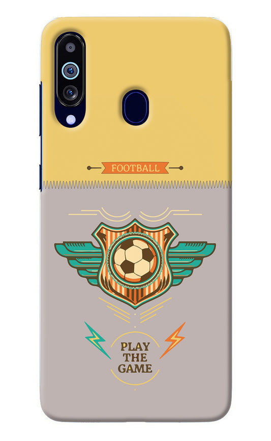 Football Samsung M40/A60 Back Cover