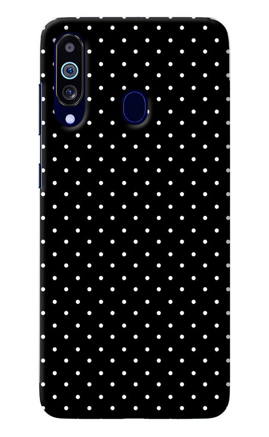 White Dots Samsung M40/A60 Back Cover