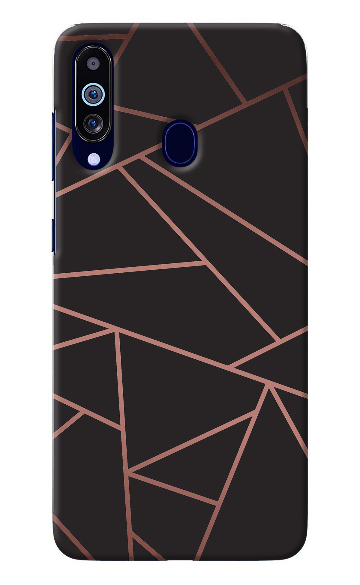 Geometric Pattern Samsung M40/A60 Back Cover