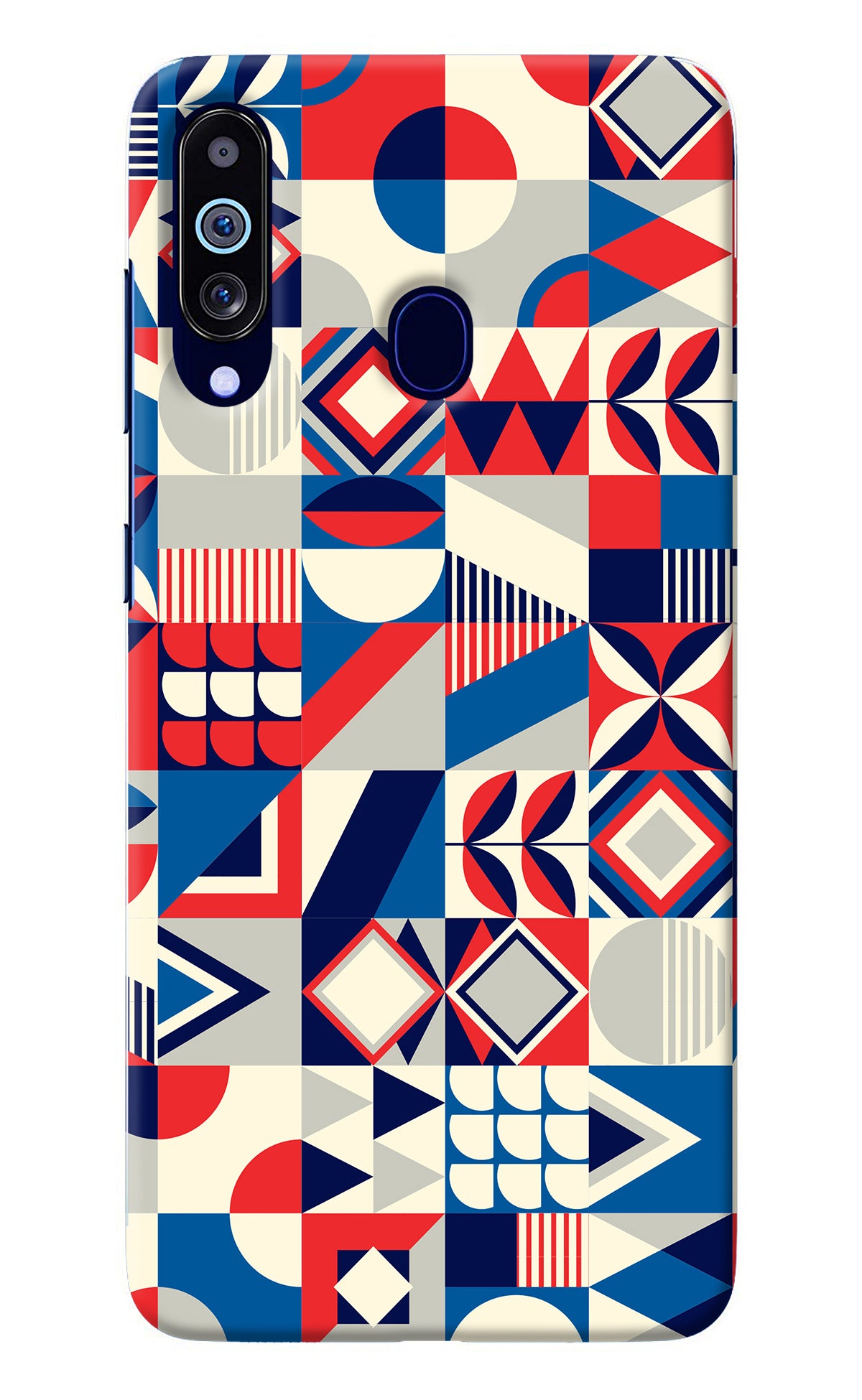 Colorful Pattern Samsung M40/A60 Back Cover