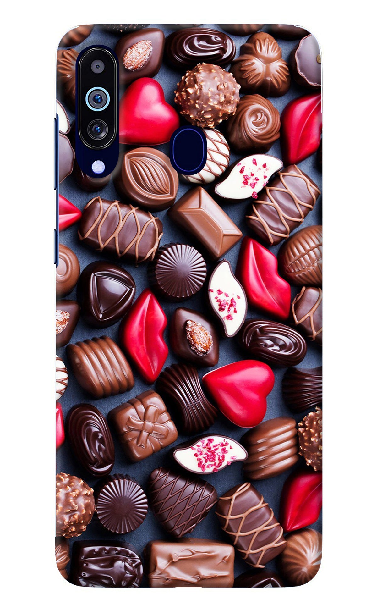 Chocolates Samsung M40/A60 Back Cover