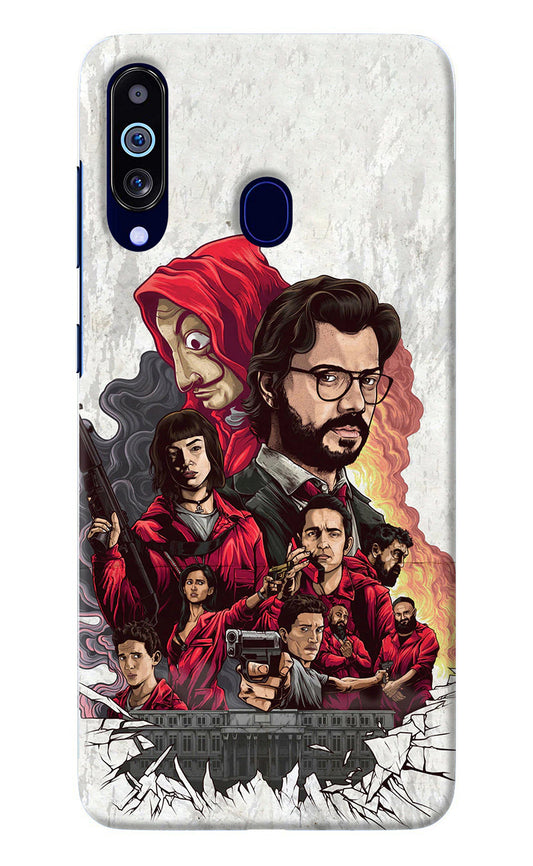 Money Heist Artwork Samsung M40/A60 Back Cover