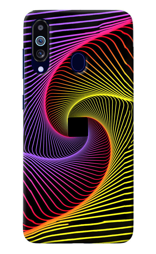 Colorful Strings Samsung M40/A60 Back Cover