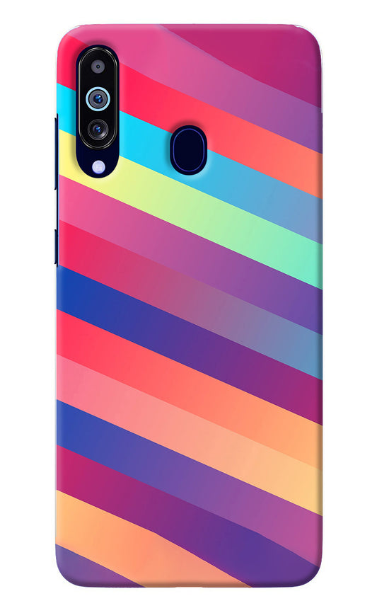 Stripes color Samsung M40/A60 Back Cover